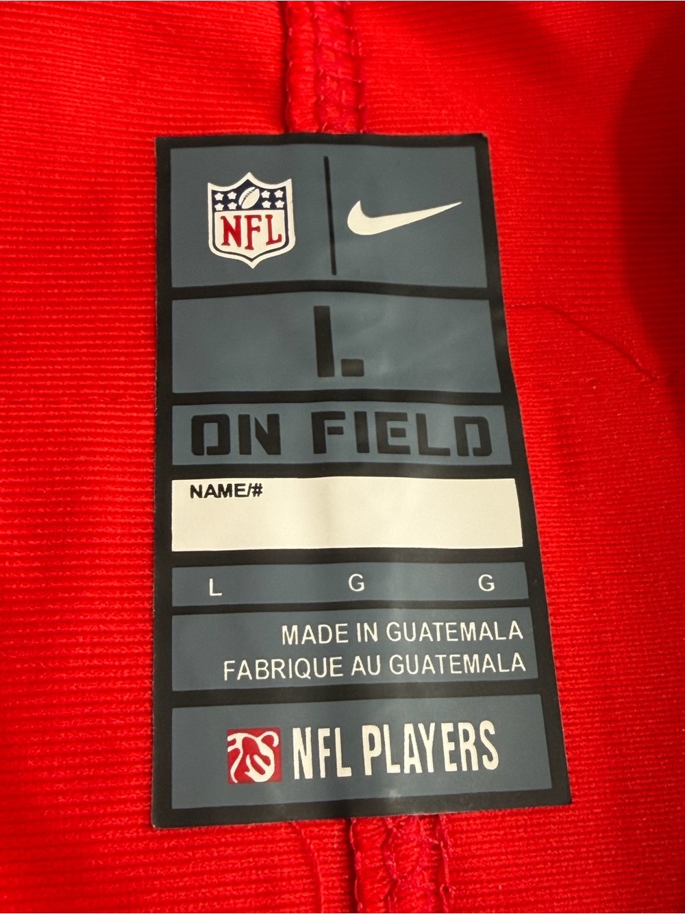 Patrick Mahomes Kansas City Chiefs Nike Football Jersey Red Size Large - Picture 12 of 15